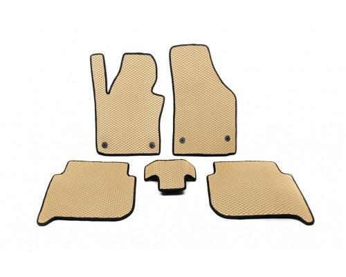 Коврики EVA (Бежевый) для Volkswagen Touran 2003-2010 гг