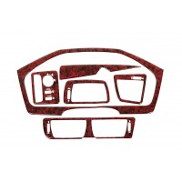 Накладки на панель приборов (2000-2005) Алюминий для Volvo V70