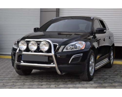 Кенгурятник WT018 (нерж) для Volvo XC60 2009-2017