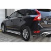 Бічні труби BB004 (2 шт, нерж) для Volvo XC60 2009-2017