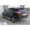 Бічні труби BB004 (2 шт, нерж) для Volvo XC60 2009-2017