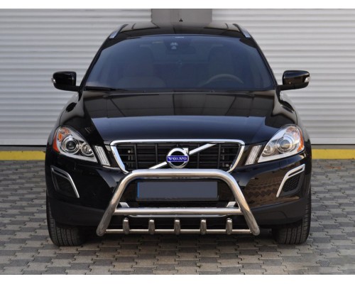Кенгурятник WT003 (нерж) для Volvo XC60 2009-2017