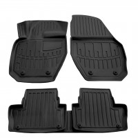 Резиновые коврики Stingray 3D (5 шт) для Volvo XC60 2009-2017 гг