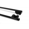 Перемычки на встроенные рейлинги под ключ Bold Bar V2 (2 шт) Черные для Volvo XC60 2017+