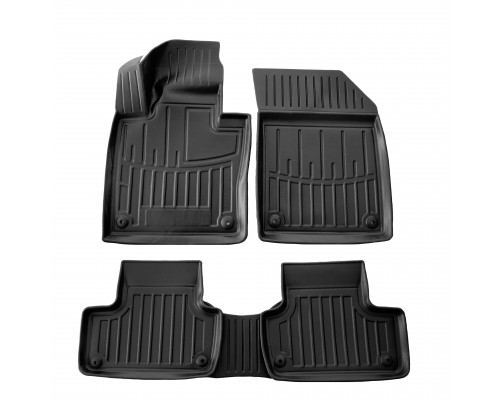 Резиновые коврики Stingray 3D (5 шт) для Volvo XC60 2017- гг