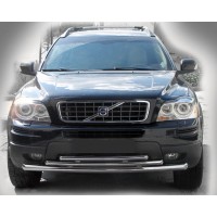 Передній захист ST014-2 (нерж) для Volvo XC90 2002-2016