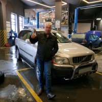 Кенгурятник WT004 (нерж) для Volvo XC90 2002-2016