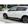 Боковые Подножки Shining V1 (2 шт., Алюминий) для Hyundai Bayon 2021- гг