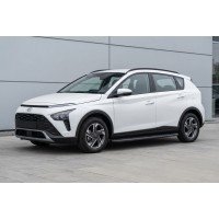 Боковые Подножки Bosphore Black (2 шт., Алюминий) для Hyundai Bayon 2021- гг