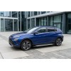 Бокові пороги Allmond Grey (2 шт., Алюміній) для Hyundai Bayon 2021- рр