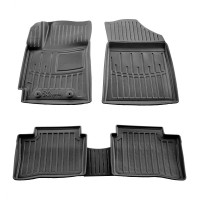 Резиновые коврики Stingray 3D (5 шт) для Hyundai I-10 2020- гг