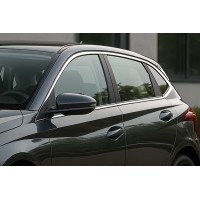Полный комплект молдингов на окна (14 шт., нержавейка) для Hyundai I-20 2020- гг