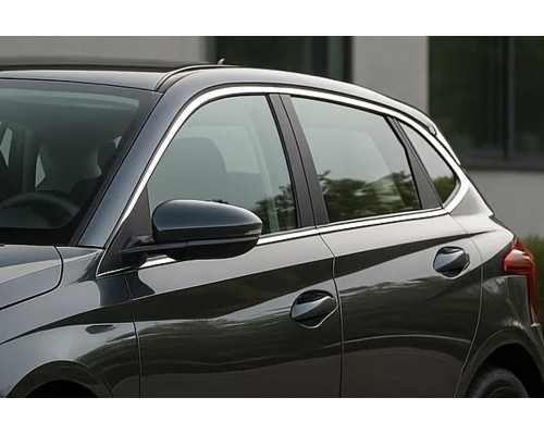 Повна окантовка вікон (14 шт., Нерж) для Hyundai I-20 2020- рр