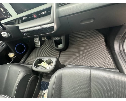 Килимки EVA (Чорний) для Hyundai Ioniq 5 2021- рр