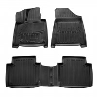 Резиновые коврики Stingray 3D (4 шт) для Hyundai Santa Fe 5 2023- гг