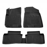 Резиновые коврики Stingray 3D (5 шт) для Hyundai Venue 2019- гг
