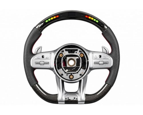 Руль AMG-Style (для AMG, Карбон, LED) для Mercedes CL-class C216 2006-2014 гг