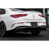 Задний диффузор с насадками на выхлоп (дизайн CLA35) для Mercedes CLA C118 2019- гг