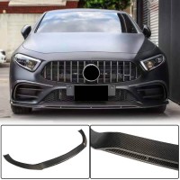Передний бампер Лип спойлер (для AMG/AMG-Line 2018-2020, Карбон) для Mercedes CLS C257 2018- гг