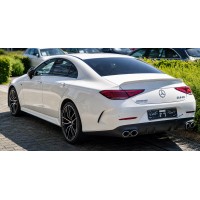 Задний диффузор с насадками на выхлоп (Дизайн GT53) для Mercedes CLS C257 2018- гг