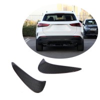 Накладка на задний бампер (для AMG-Line, Карбон) для Mercedes GLA H247 2020- гг