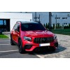 Передняя решетка Panamericana GT (для AMG-Line 2019-2023) С местом под камеру для Mercedes GLB X247 2019- гг