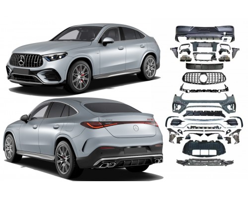 Комплект обвеса AMG GLC63 (для AMG-Line) для Mercedes GLC coupe C254 2022- гг