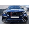 Передняя решетка Rocket (для AMG-Line/GLE53/GLE63 2019-2023) для Mercedes GLE coupe C167 2019- гг