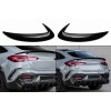 Накладка на задний бампер карбон для GLE 350/GLE450/GLE63 2019-2023 для Mercedes GLE coupe C167 2019- гг