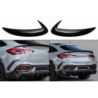Накладка на задний бампер карбон для GLE 350/GLE450/GLE63 2019-2023 для Mercedes GLE coupe C167 2019- гг
