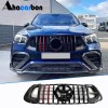 Решетка радиатора GT Panamericana GT-R Carbon (для AMG-Line/GLE53/GLE63 2019-2023) для Mercedes GLE coupe C167 2019- гг