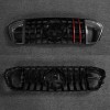 Решетка радиатора GT Panamericana GT-R Carbon (для AMG-Line/GLE53/GLE63 2019-2023) для Mercedes GLE coupe C167 2019- гг