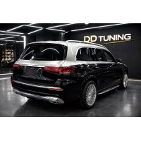 Задний бампер с диффузором Maybach GLS600 для Mercedes GLS X167 2019- гг