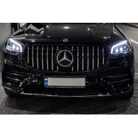 Передняя решетка радиатора 2019-2023 (GT Panamericana) для Mercedes GLS X167 2019- гг