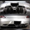 Диффузор Заднего Бампера (Карбон) для Mercedes SLS C197 2010-2014 гг