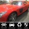 Накладки на передние крылья (Dry Carbon) для Mercedes SLS C197 2010-2014 гг