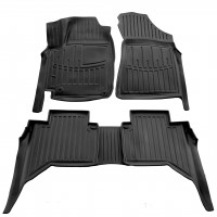 Резиновые коврики Stingray 3D для Peugeot Landtrek 2020- гг