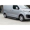 Бокові пороги Maya V1 (2 шт., алюміній) XL – Довга база для Peugeot Traveller 2017- рр