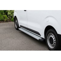 Боковые Подножки Maya V2 (2 шт., Алюминий) XS – Короткая База для Peugeot Traveller 2017- гг