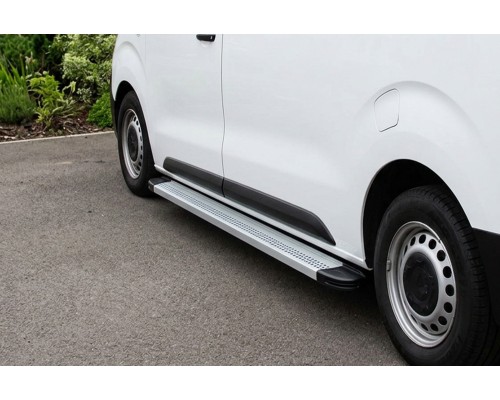 Боковые Подножки Maya V2 (2 шт., Алюминий) XS – Короткая База для Peugeot Traveller 2017- гг