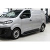 Боковые Подножки Allmond Black (2 шт., Алюминий) XS – Короткая База для Peugeot Traveller 2017- гг