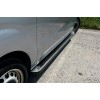 Боковые Подножки Allmond Black (2 шт., Алюминий) XS – Короткая База для Peugeot Traveller 2017- гг