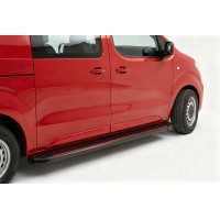 Боковые Подножки Maya Red (2 шт., Алюминий) M – Средняя Колесная База для Peugeot Traveller 2017- гг