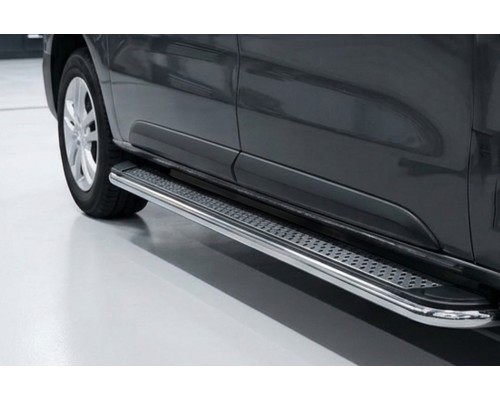 Боковые Подножки Maydos V2 (2 шт., Алюминий и Нержавейка) XS – Короткая База для Peugeot Traveller 2017- гг