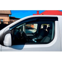Ветровики на окна (2 шт., Sunplex Sport) для Peugeot Traveller 2017- гг